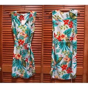 Hawaiian Dress Small Summer Dress Tropical Dress XS Beach Coverup Dress NWT NEW